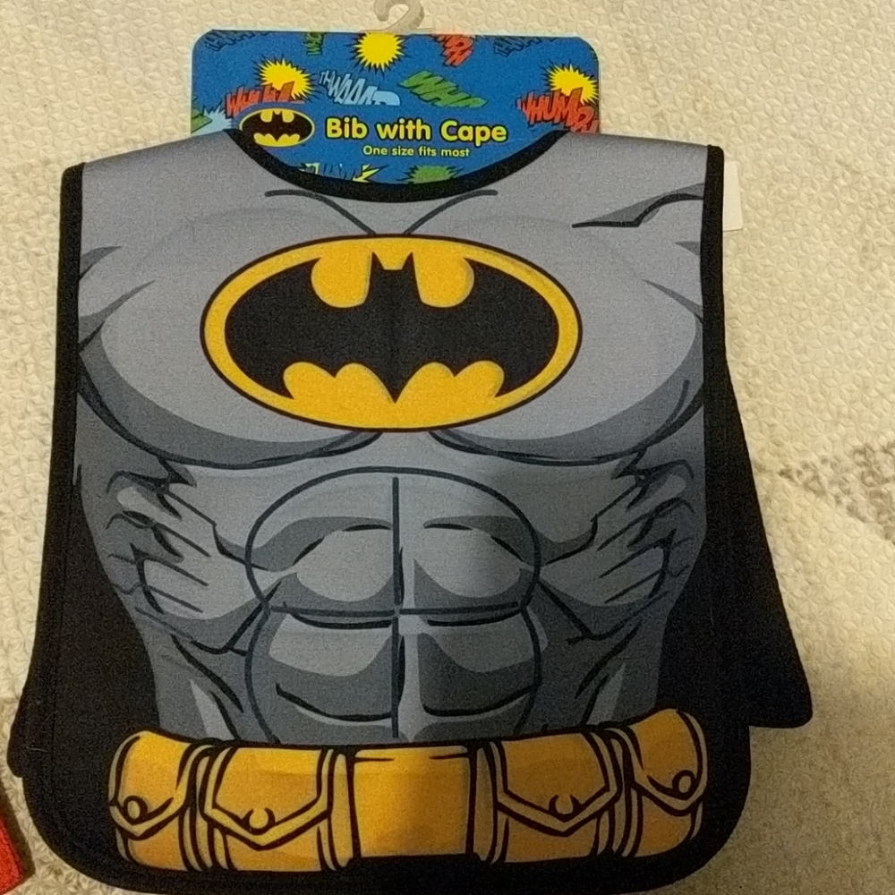 Batman Bib and Cape Set